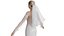 Hochzeitskopfschleier kein Kleid
