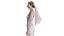 Hochzeitskopfschleier kein Kleid