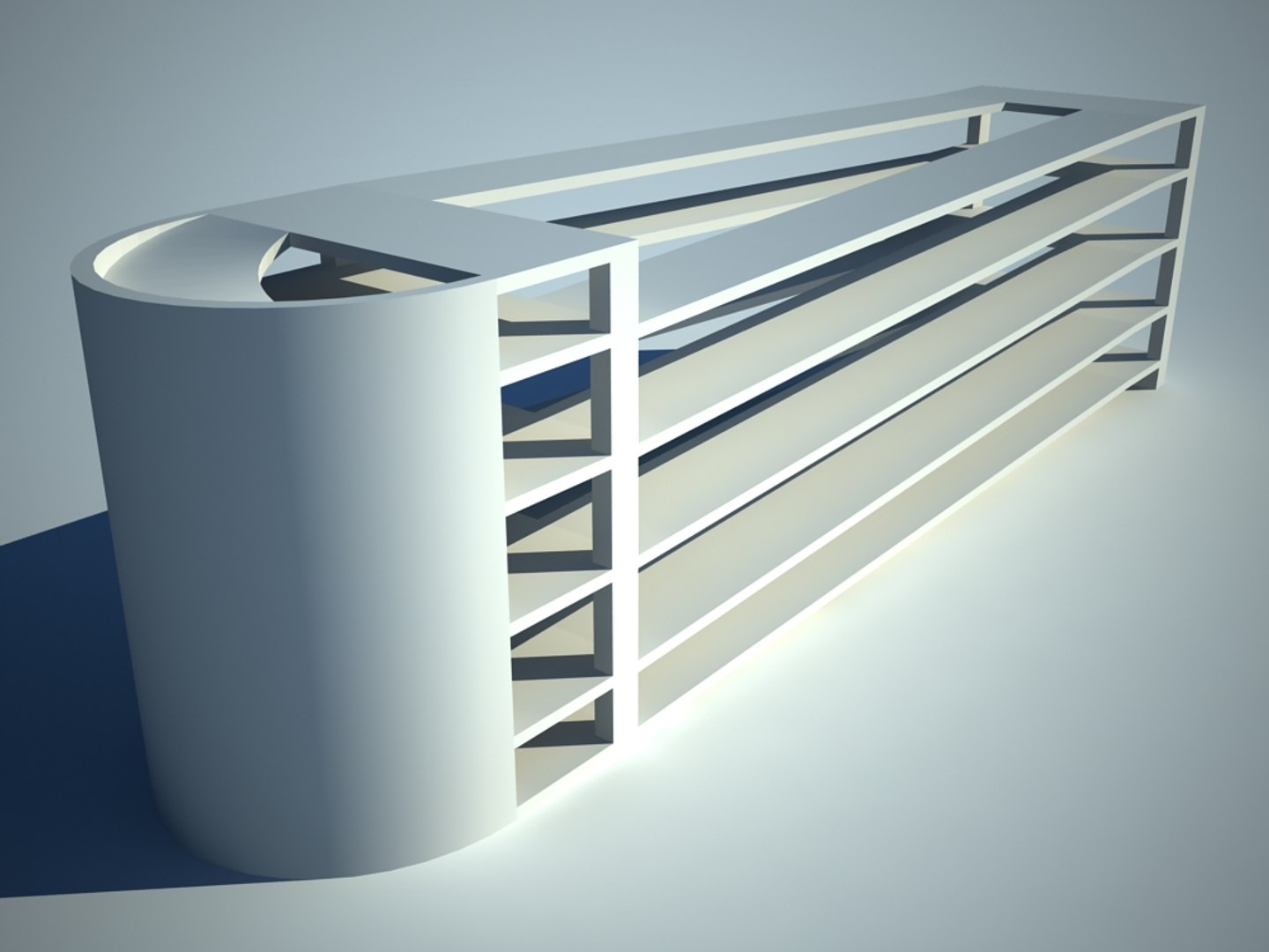 parking garage 3d model free download