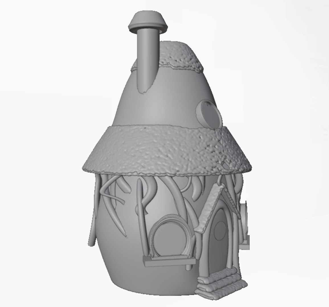 3D Model Gnome House - TurboSquid 2153864