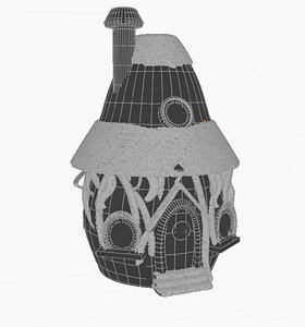 3D model gnome house