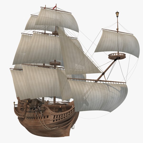 Sailing Ship 3D Models for Download | TurboSquid