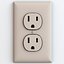 Electrical Receptacle Outlet Plug Low and High Poly