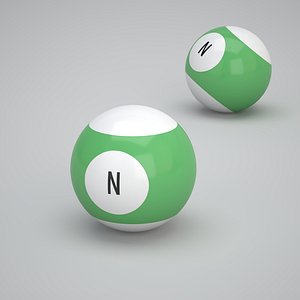 3D N Snooker Ball