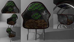 chair version 0 1 3D model
