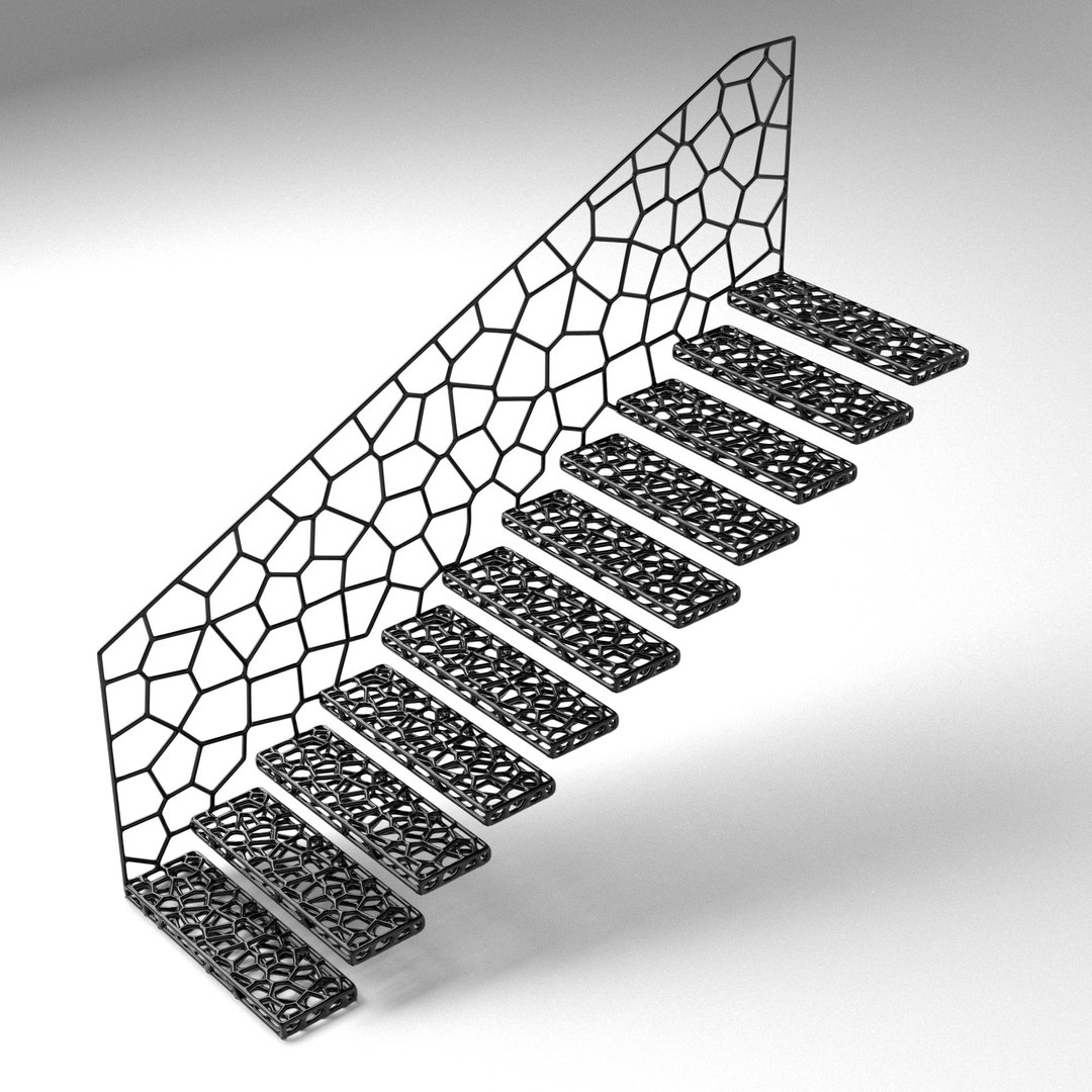 VORONOI STAIR 3D model https://p.turbosquid.com/ts-thumb/9H/qiOTI4/Tx/3/jpg/1721153117/1920x1080/fit_q87/cce9656cf4c9172065e05f63e621b3961f9e8354/3.jpg