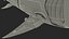 3D Shark Robot Animated Rigged