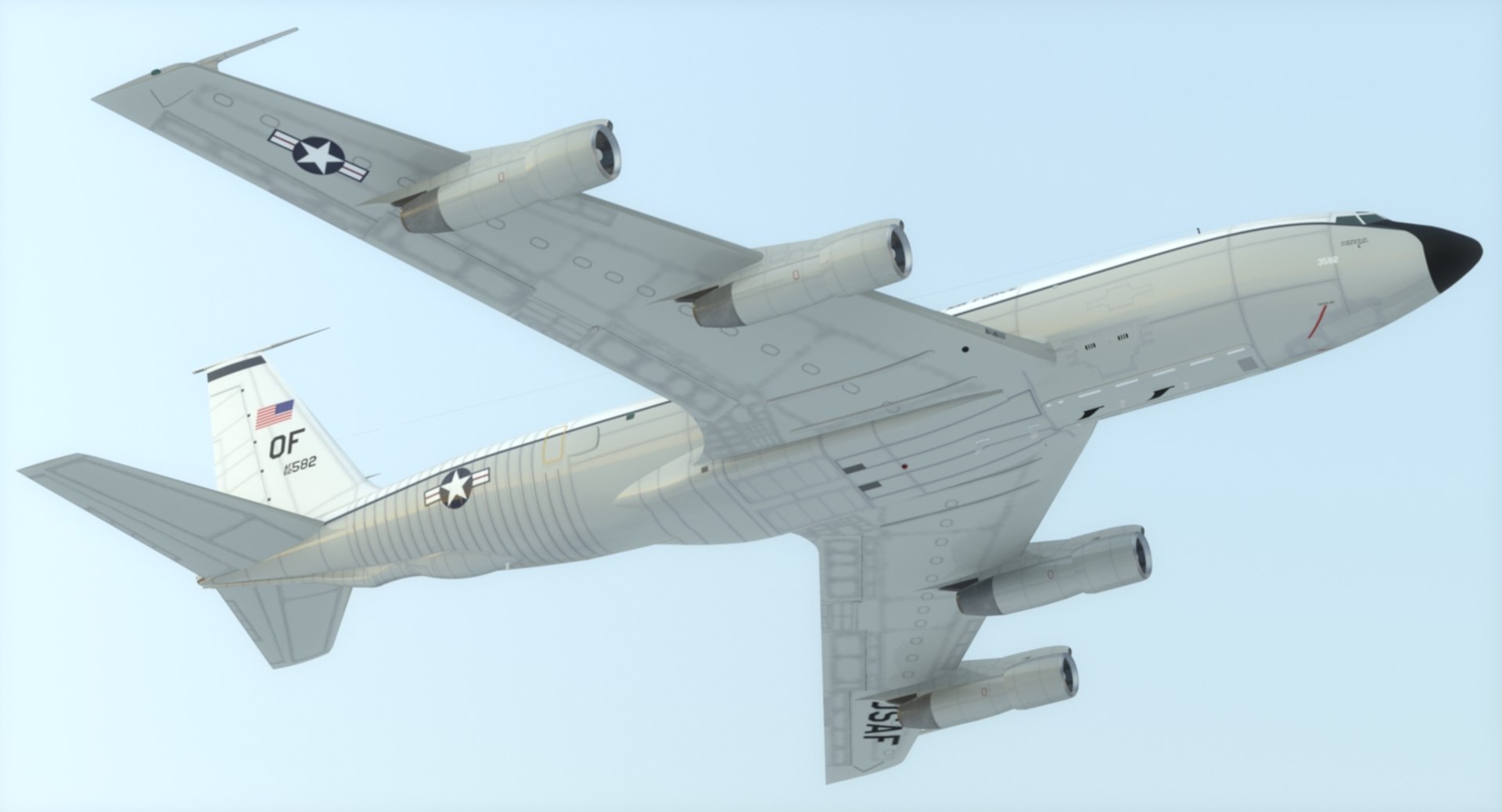 3D WC-135 Constant Phoenix USAF https://p.turbosquid.com/ts-thumb/9H/zbdvGp/H1iPEecD/wc135usaf_28/jpg/1540651135/1920x1080/fit_q87/31123f59b6b44271bc1a154c79942a6a9d413e0f/wc135usaf_28.jpg
