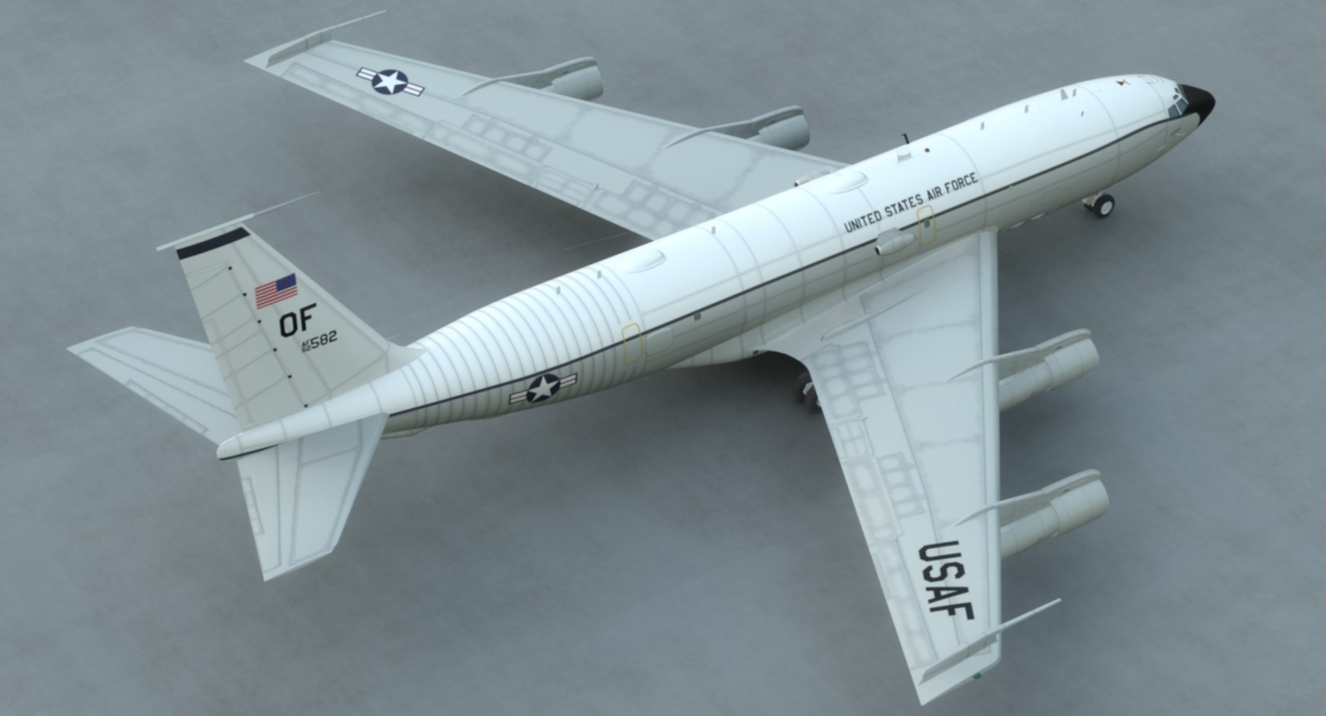 3D WC-135 Constant Phoenix USAF https://p.turbosquid.com/ts-thumb/9H/zbdvGp/xcmAjlCV/wc135usaf_2/jpg/1540650830/1920x1080/fit_q87/421c9e431c6f8c8660a06e8e59aea3837cc6cf66/wc135usaf_2.jpg