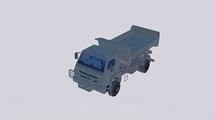 3D Worker 4X4 EB Tipper model