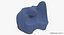 Real Domestic Aurochs Bos Primigenius Tarsal Bone 01