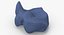 Real Domestic Aurochs Bos Primigenius Tarsal Bone 01