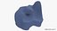 Real Domestic Aurochs Bos Primigenius Tarsal Bone 01