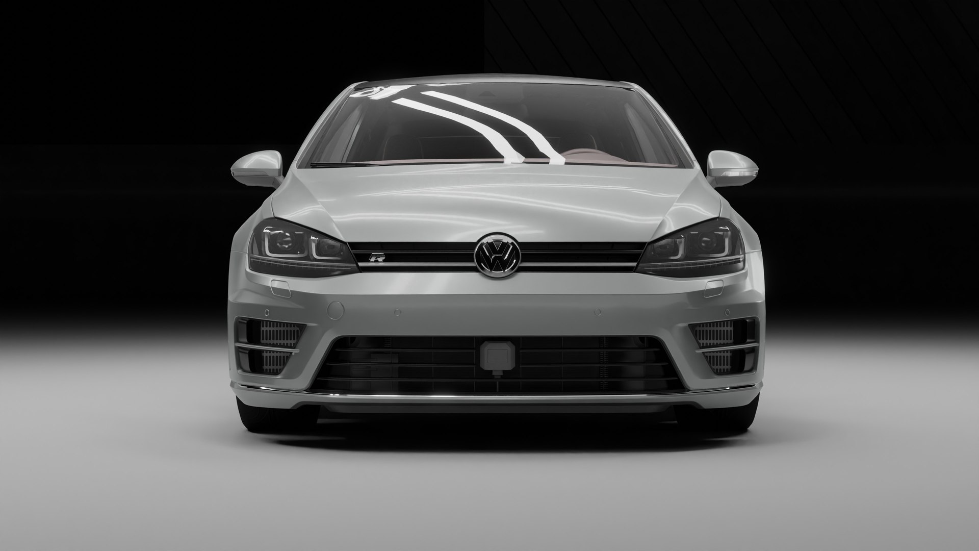 Golf R 3D model - TurboSquid 2034671
