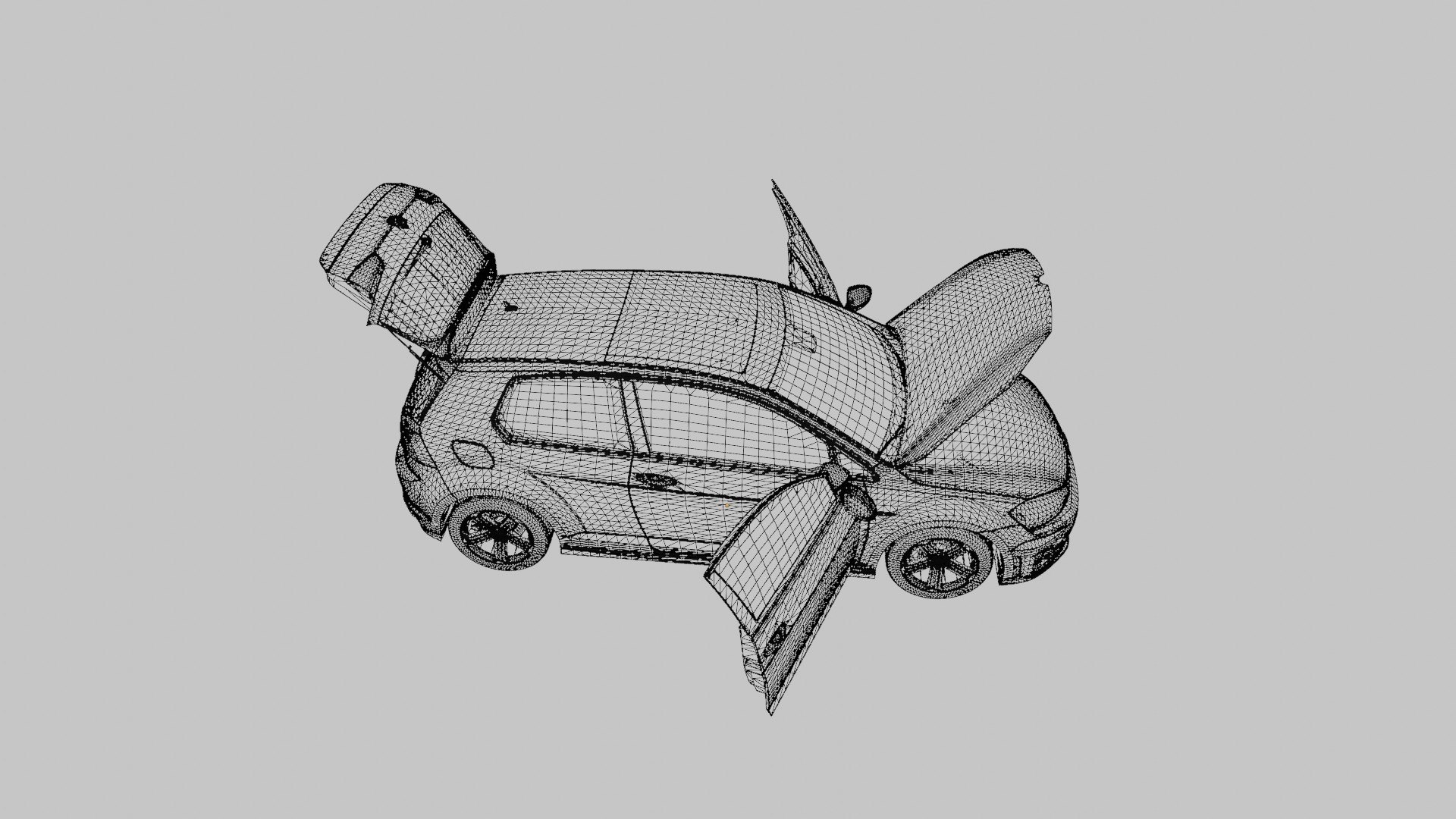 Golf R 3D model - TurboSquid 2034671