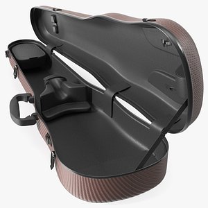 Hard Violin Case Brown Empty