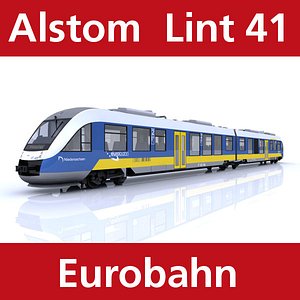 Alstom Lint of Eurobahn