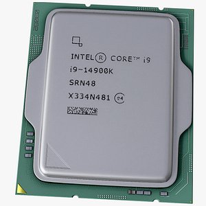 Intel Core i9 14900K CPU PBR
