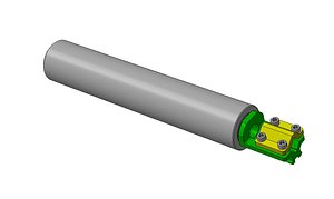 bracket muffler rail 3D model