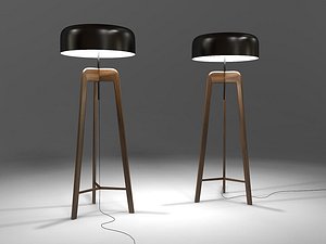 Pileo floor lamp by Sovrappensiero design 3D model