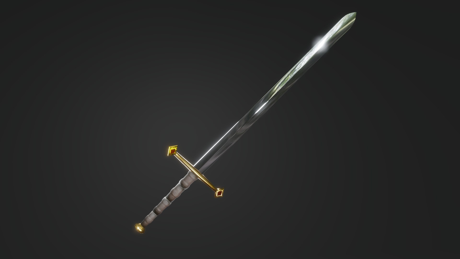 3D Long Sword - TurboSquid 1976438