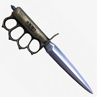US 1918 Mark 1 Brass Knuckle Knife
