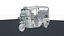 3D TukTuk Taxi - Game Ready Taxi model