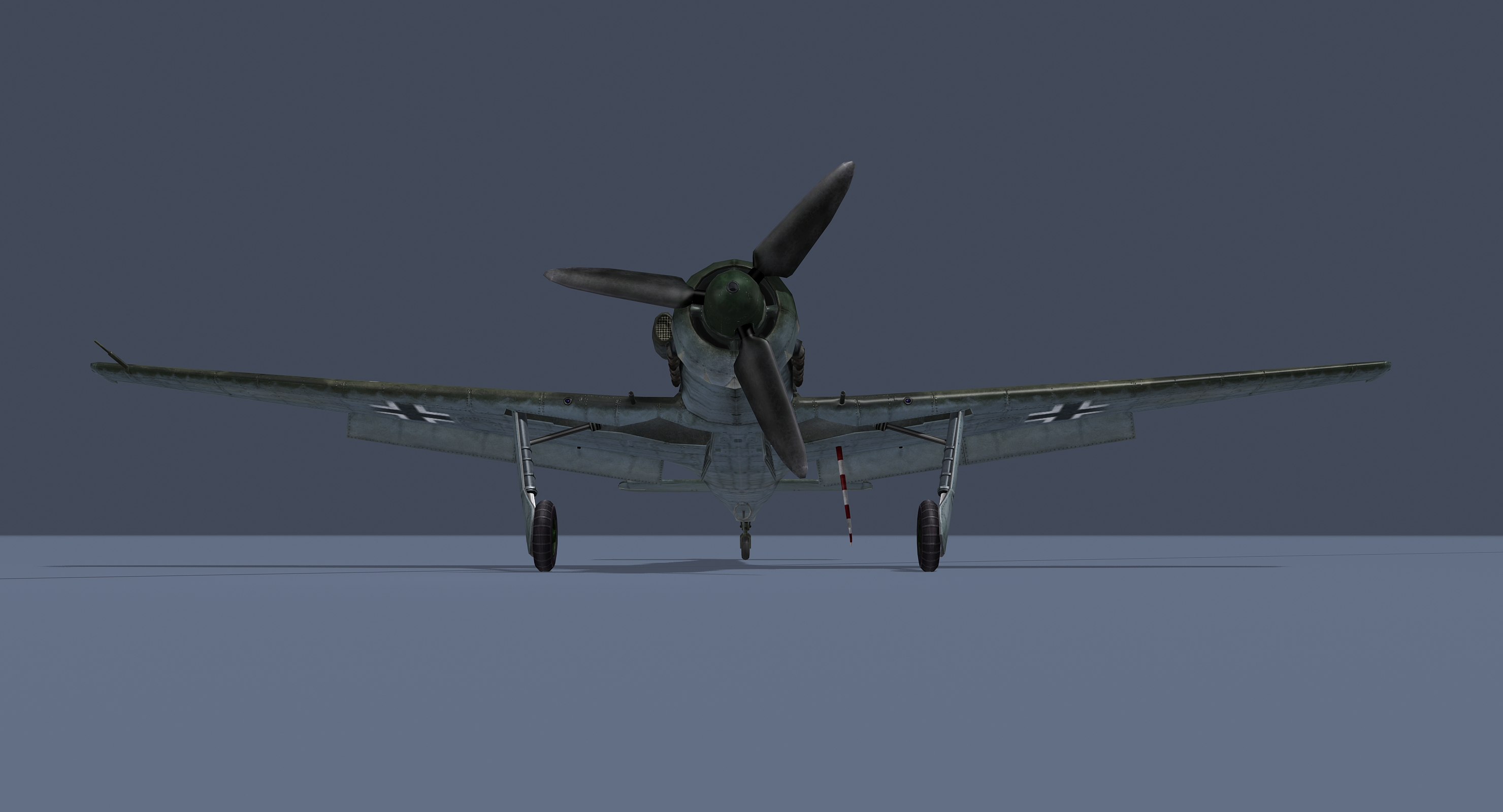 3d Model German Wwii Aircraft Focke Wulf Ta152h 1 Rigged 3d Model