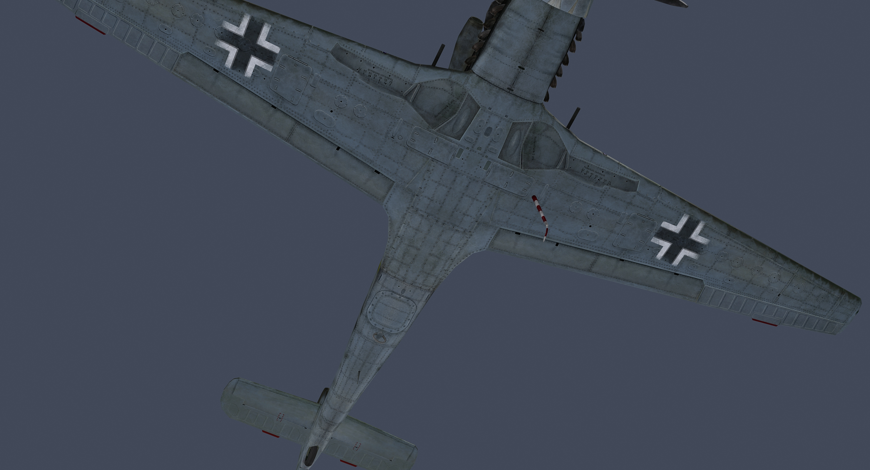 3d Model German Wwii Aircraft Focke Wulf Ta152h 1 Rigged 3d Model