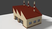 Low Poly Cartoon Factory 5