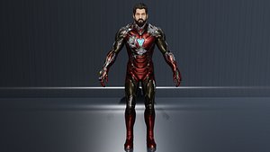 Ironman Snap Avengers Endgame 3D model