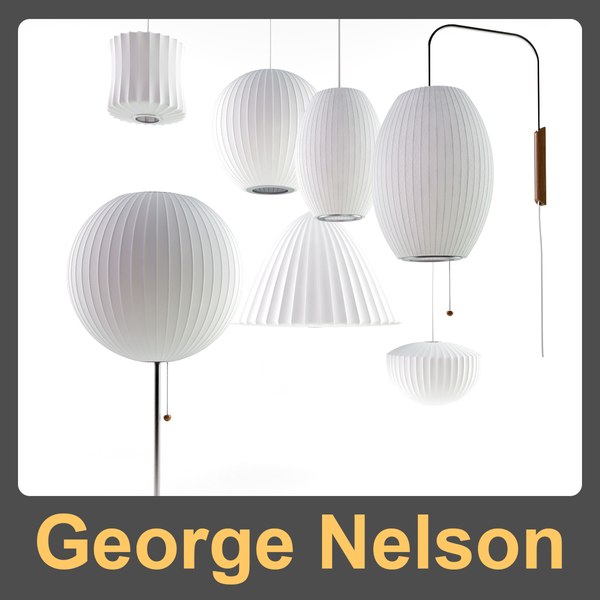 3d george nelson clocks model