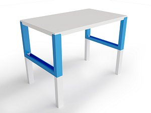 3d ikea pahl desk model