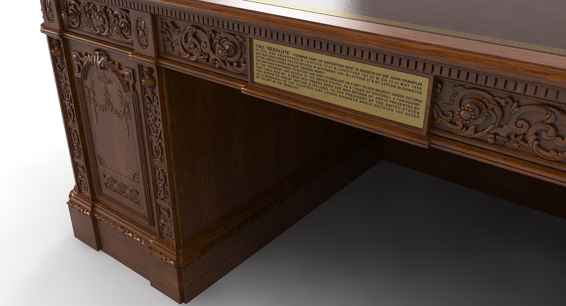 3D Resolute Desk - TurboSquid 1275594