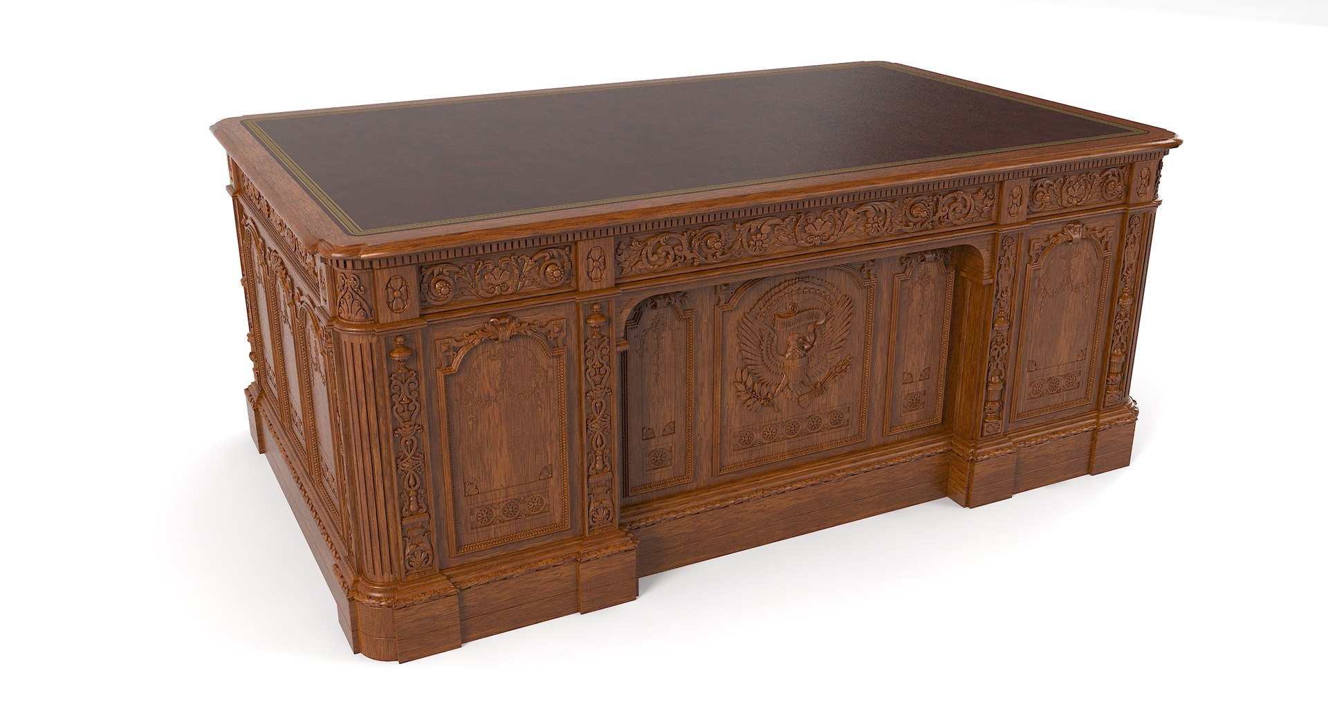 3D Resolute Desk TurboSquid 1275594