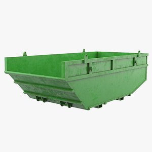 skip container 3D model