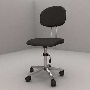 office chair 3d obj