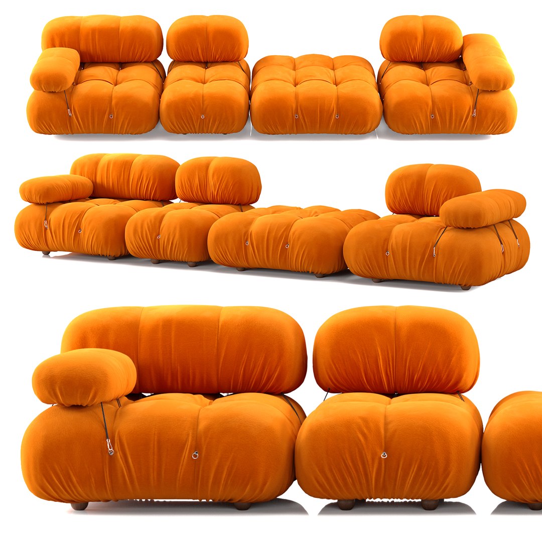 BeBItalia Camaleonda Sofa Composition 3 3D - TurboSquid 1718650