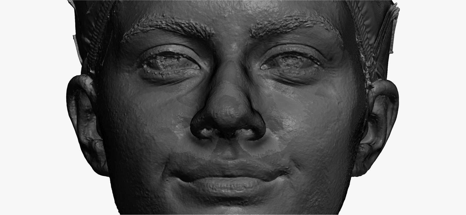Penelope Human Head Dimpler AU14 Clean Scan 3D - TurboSquid 1767530