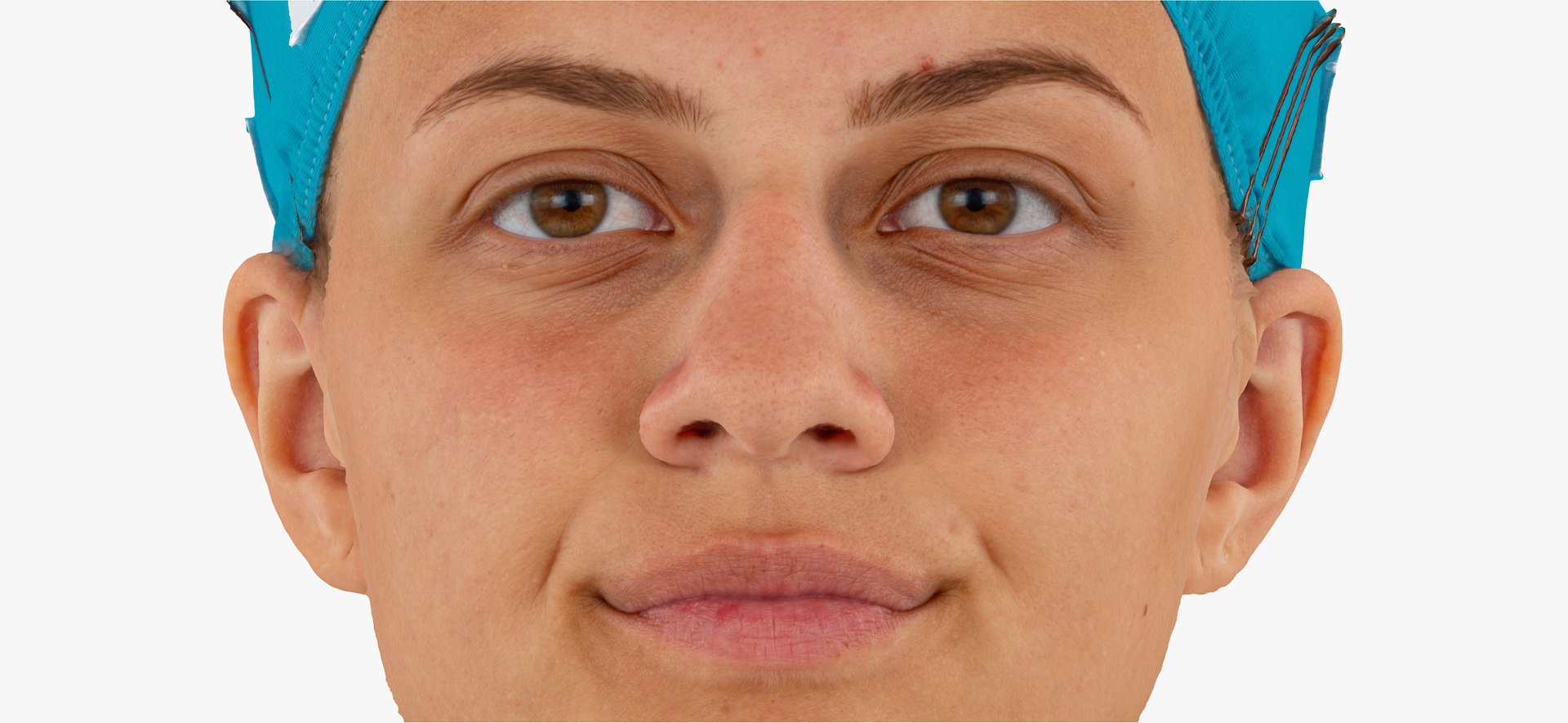 Penelope Human Head Dimpler AU14 Clean Scan 3D - TurboSquid 1767530