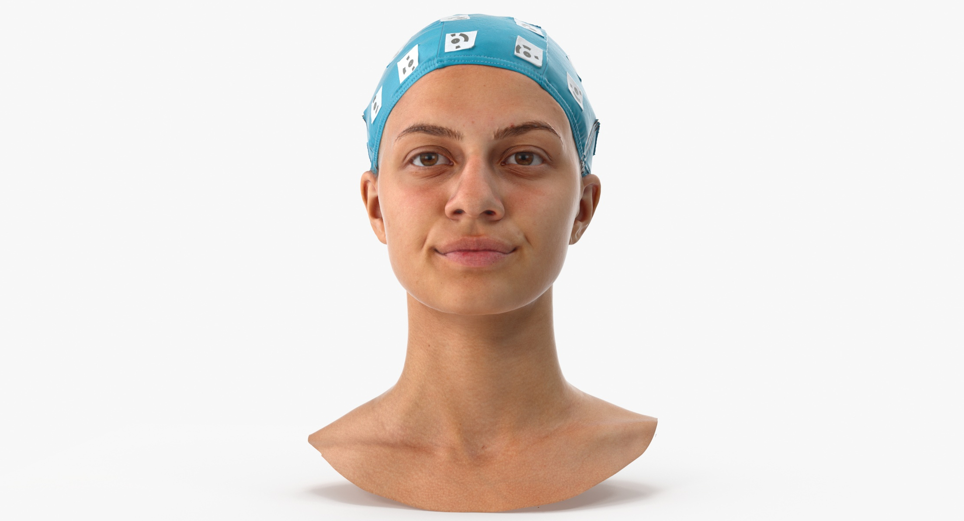 Penelope Human Head Dimpler AU14 Clean Scan 3D - TurboSquid 1767530