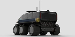 Toyota Lunar Cruiser Jaxa Moon Rover 3d Textures