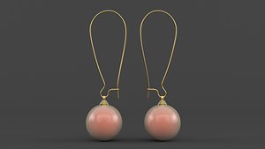 Earrings 3D model