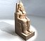 main statue abu simbel 3d model