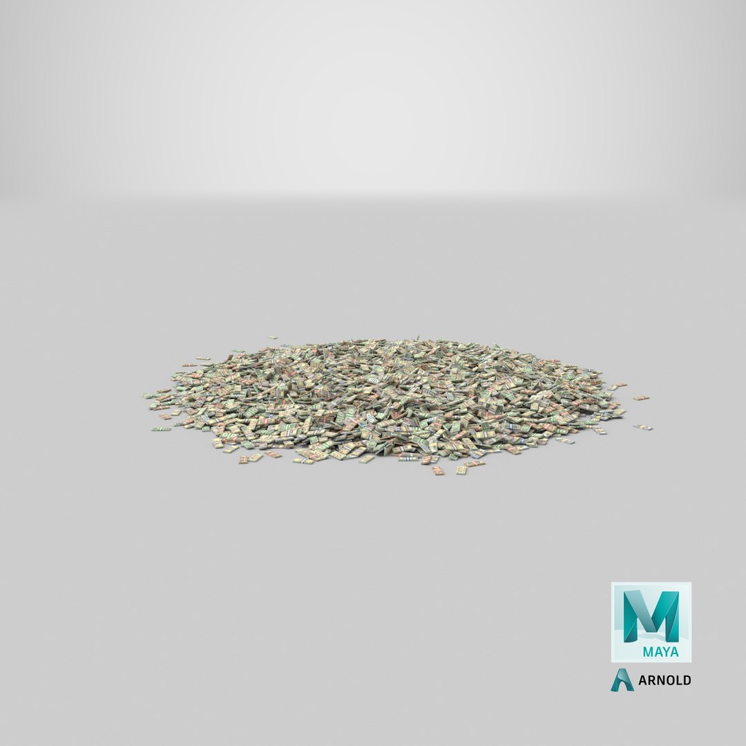 Bunch of Dollar Bills V1 3D model https://p.turbosquid.com/ts-thumb/9J/LyloS4/QZ/stemcell_maya_arnold_render/png/1675934601/1920x1080/fit_q87/f064febe5219cd0ff1a0663c6206d755defa5852/stemcell_maya_arnold_render.jpg