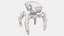 Quadruped Sci-Fi Robot Game-Ready PBR 3D Model