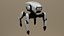 Quadruped Sci-Fi Robot Game-Ready PBR 3D Model