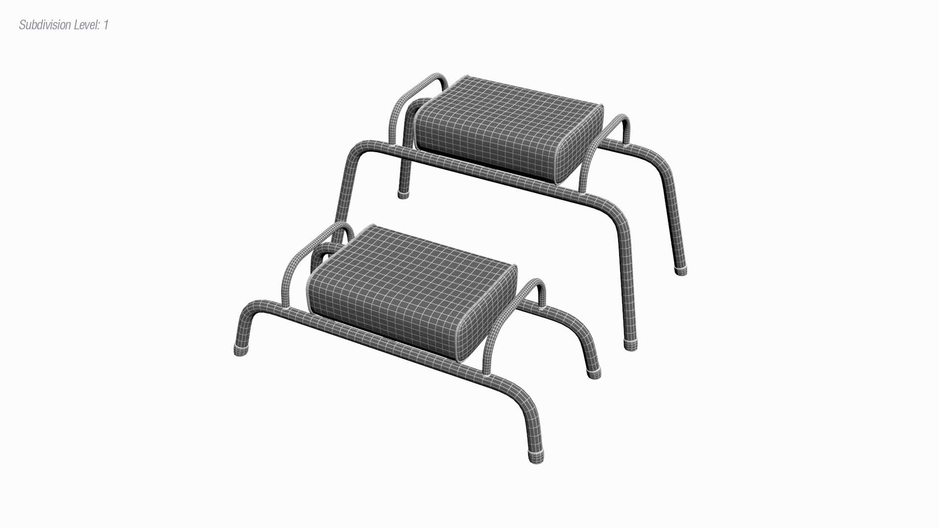 Sport Stools 3D - TurboSquid 1645737