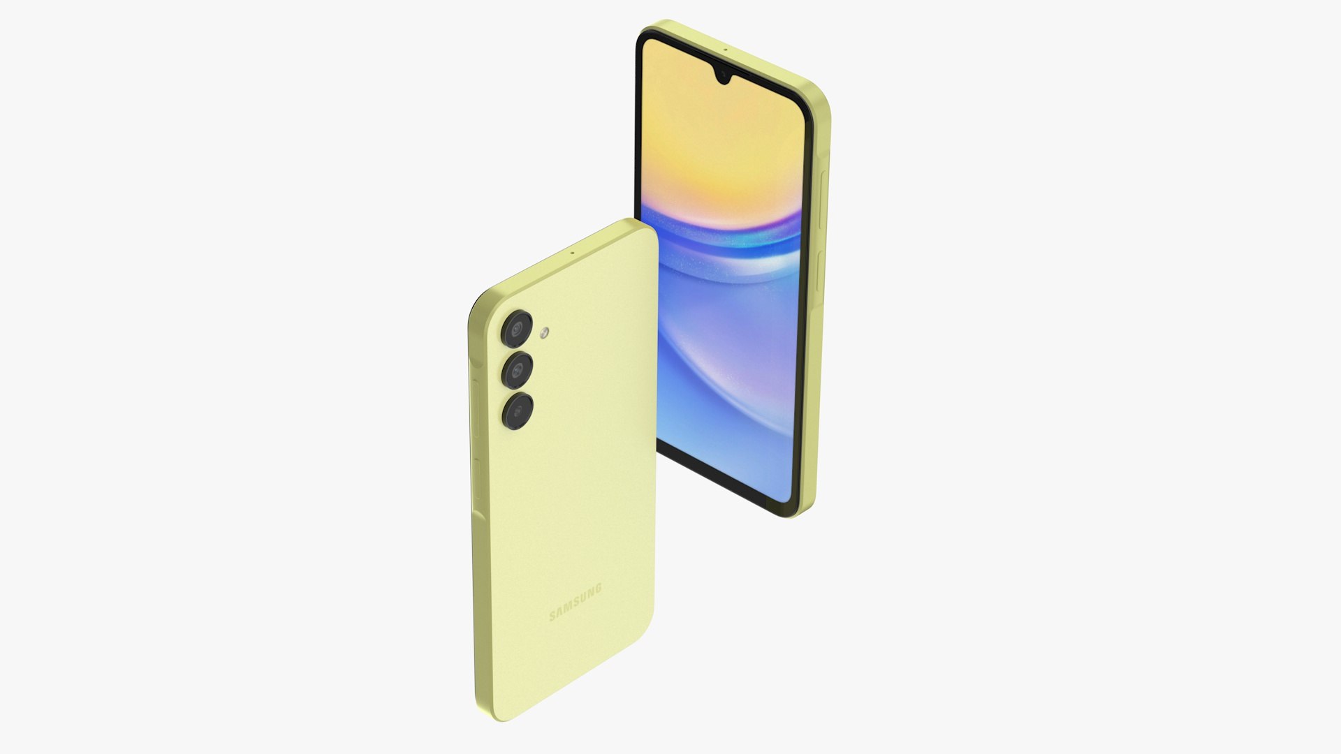 Samsung Galaxy A15 5G Yellow 3D model https://p.turbosquid.com/ts-thumb/9J/QLOIpx/dP/yellow03/jpg/1702994772/1920x1080/fit_q87/deb15f57c2469b9e53f5cb5eb8a7b59cacb167ba/yellow03.jpg