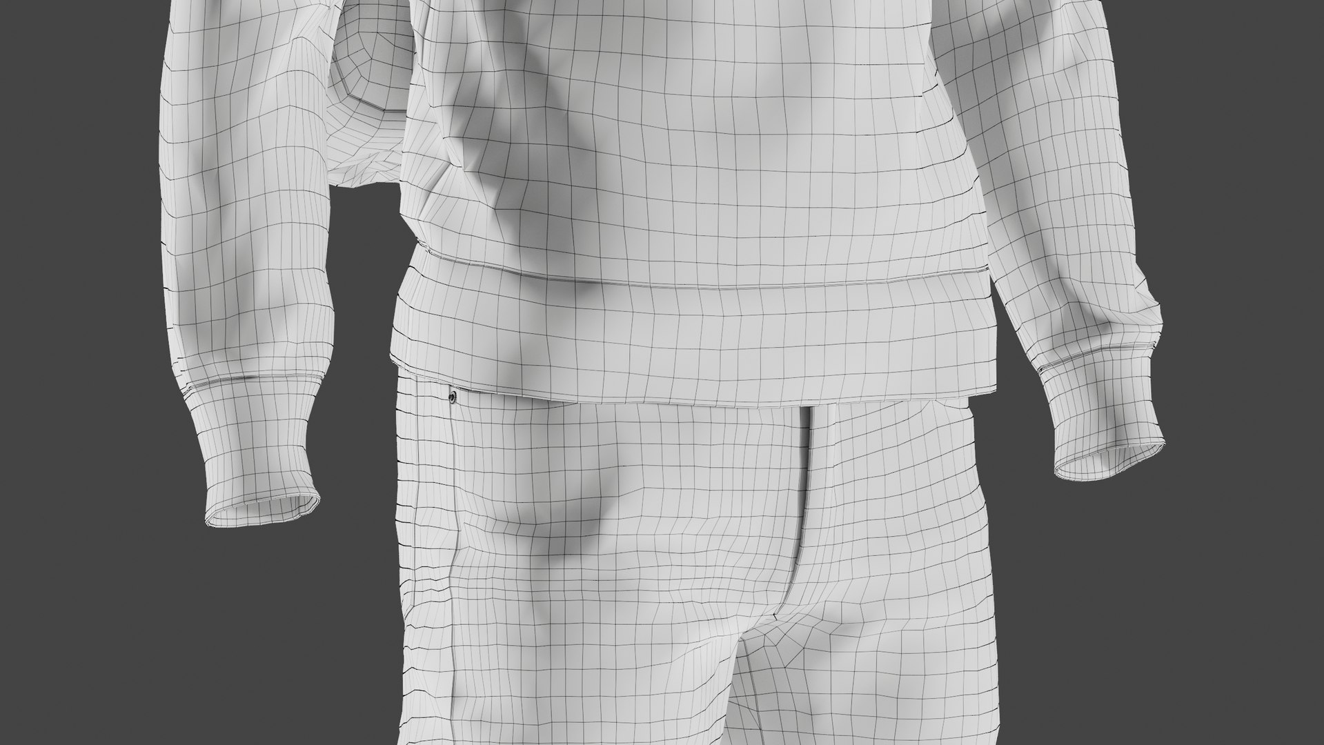 Mesh Clothing Mix 24 3D Model - TurboSquid 1667707